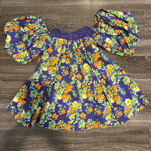 Caroline Constas floral print “Mini Palmer Dress” - Picture 8 of 10